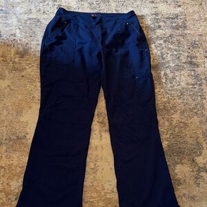 Navy blue scrub pants